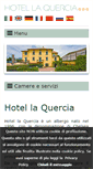 Mobile Screenshot of hotellaquercia.com